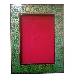 Hand Crafted Paper Machei Photo Frame