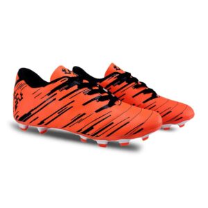 FOOTBOX Men’s Striker Football Shoes Studs – Football Sneakers with Easy Lace Up, Ankle Grip, TPU Sole