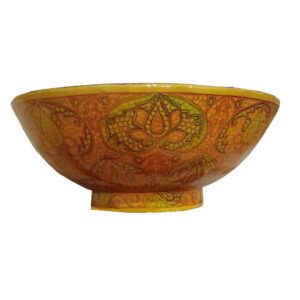 Paper Mache Dry Fruit Bowl