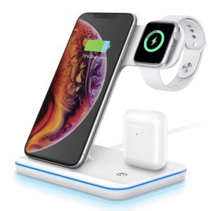 Wireless Chargers, UNIGEN UNIDOCK 3-in-1 Fast Wireless Charging Station