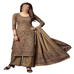 Women Rayon Acro Wool Kurta Palazzo