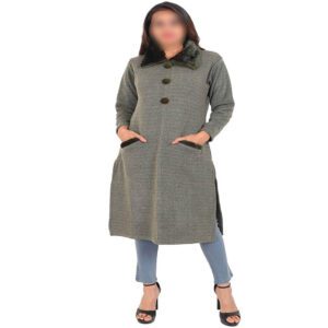 Women Wool Straight Kurti for Winters