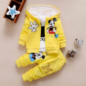 Winter T-shirt with Disney Cartoon Mickey