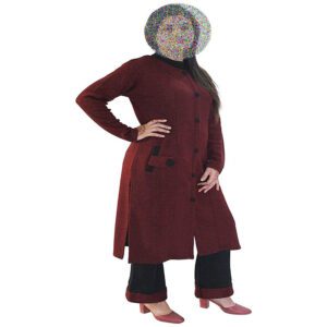 Womens Woollen Kurta Pallazo Set